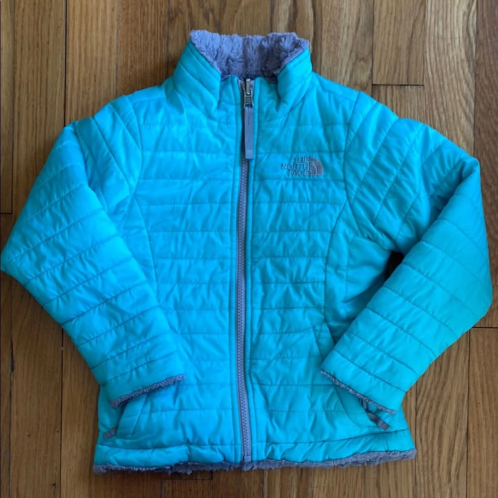 The North Face Kids Blue Reversible Jacket